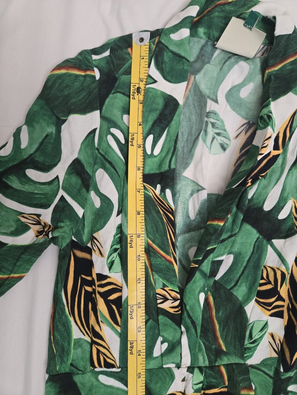 FARM Rio Green Tropical Leaf Maxi Dress - Picture 10 of 14